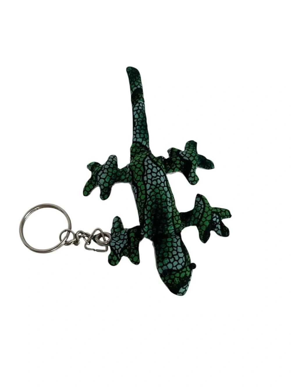 Vintage Green Lizard Keychain